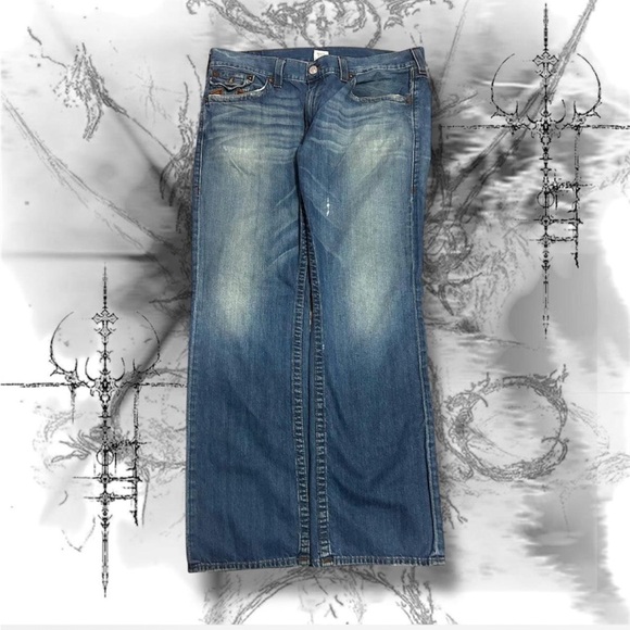 True Religion STRAIGHT FIT JEANS - Picture 2 of 4